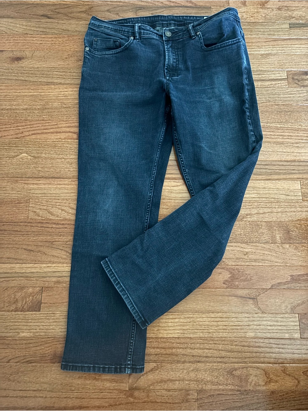 Buffalo David Bitton Classic Dark Wash Straight-Leg Jeans size 36/30 excellent